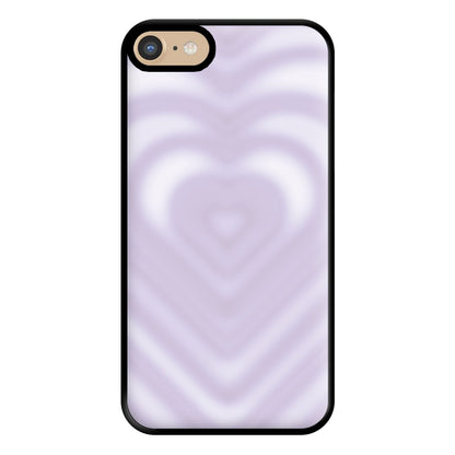 Drippy Love Heart Purple Phone Case for iPhone 6 / 7 / 8 / SE