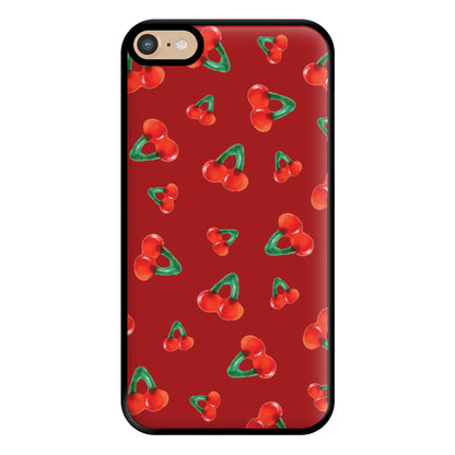 Gummy Cherries Pattern Phone Case for iPhone 6 Plus / 7 Plus / 8 Plus