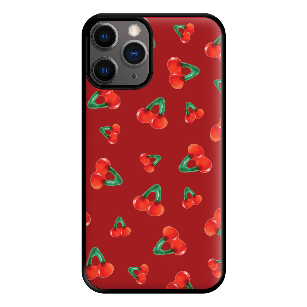Gummy Cherries Pattern Phone Case for iPhone 12 Pro Max