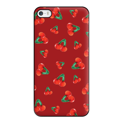 Gummy Cherries Pattern Phone Case for iPhone 5 / 5s / SE 2016