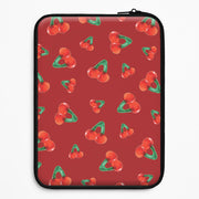 Gummy Cherries Pattern Laptop Sleeve 1