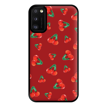 Gummy Cherries Pattern Phone Case for Galaxy A41