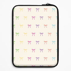 Pastel Ribbons Pattern Universal Laptop Sleeve