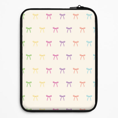 Pastel Ribbons Pattern Universal Laptop Sleeve