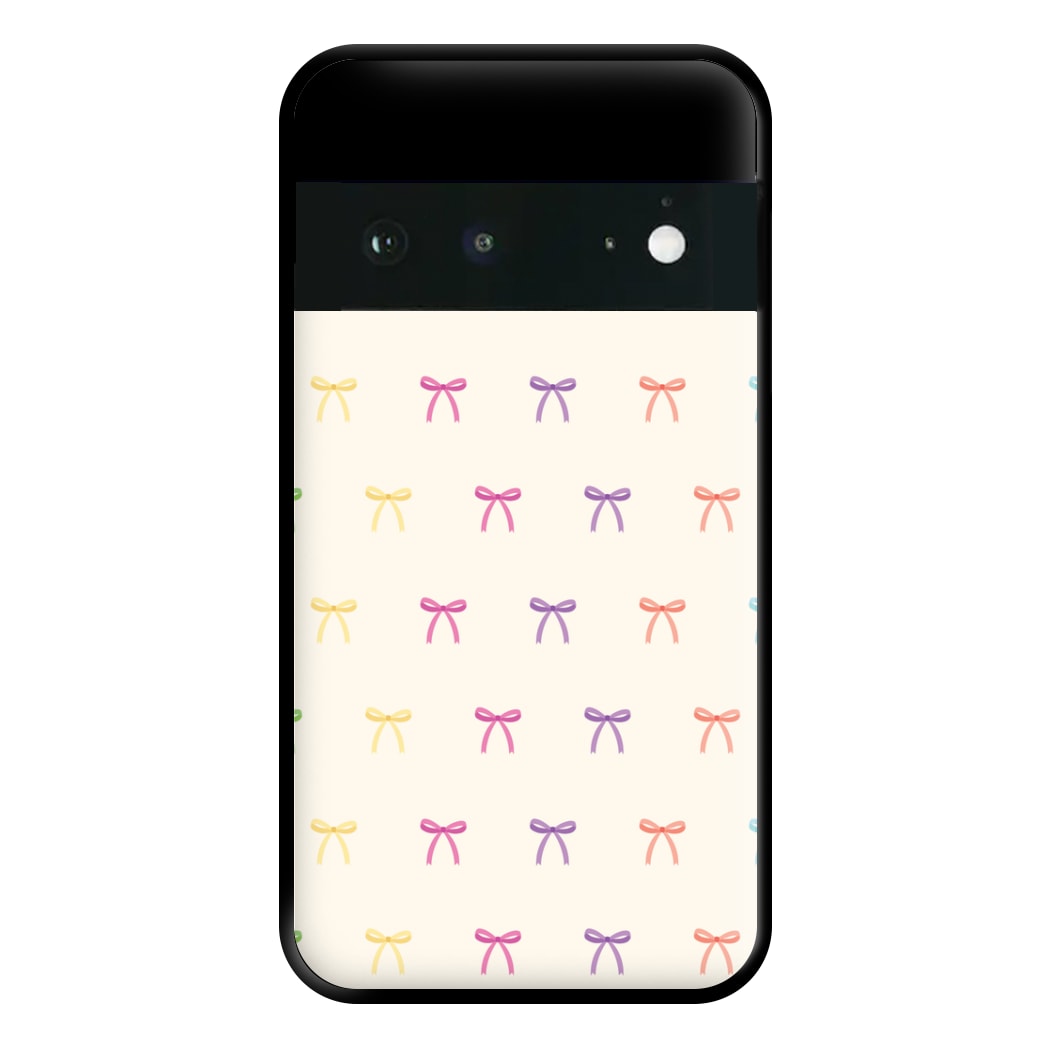Pastel Ribbons Pattern Phone Case for Google Pixel 6a