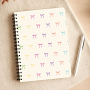 Pastel Ribbons Pattern Notebook 3