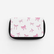 Coquette Variety Pink Bows Pattern Pencil Case 1