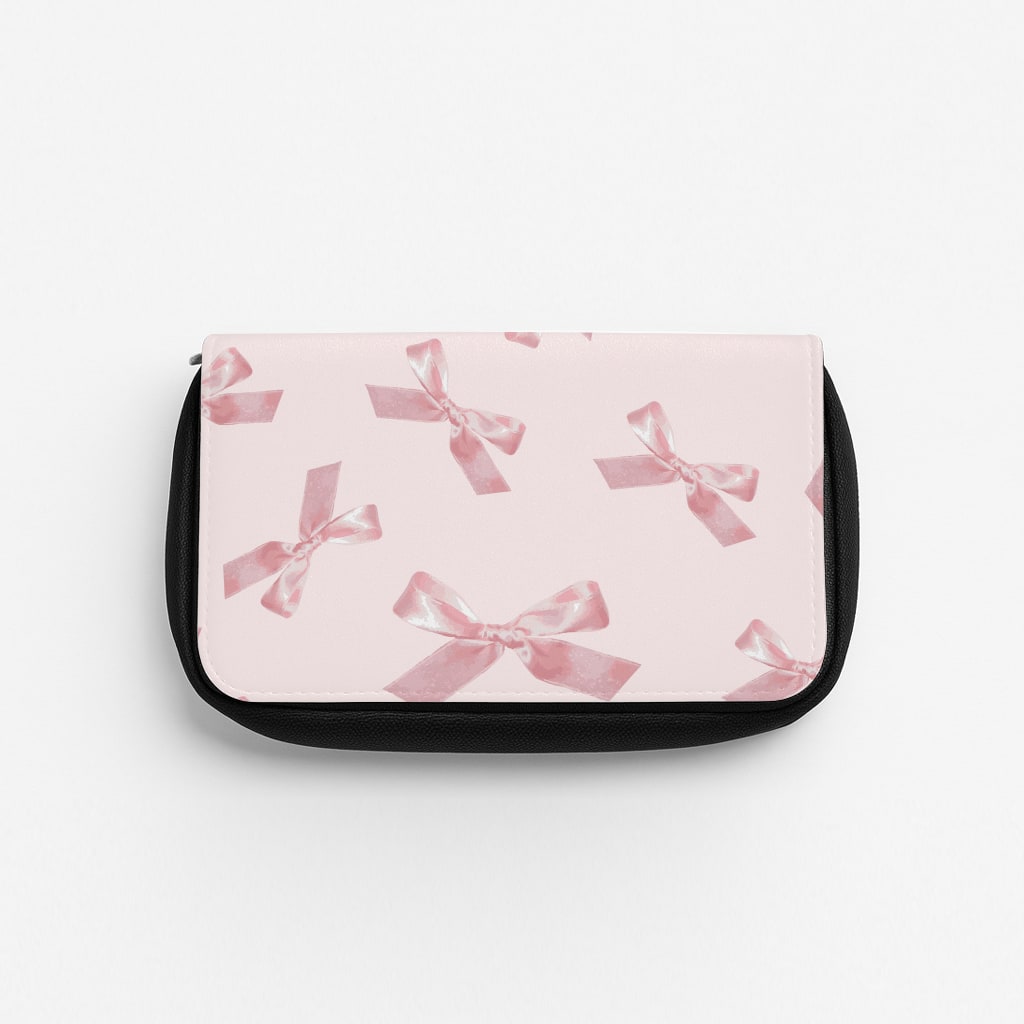 I'm Literally Just A Girl Bows Pattern Pencil Case