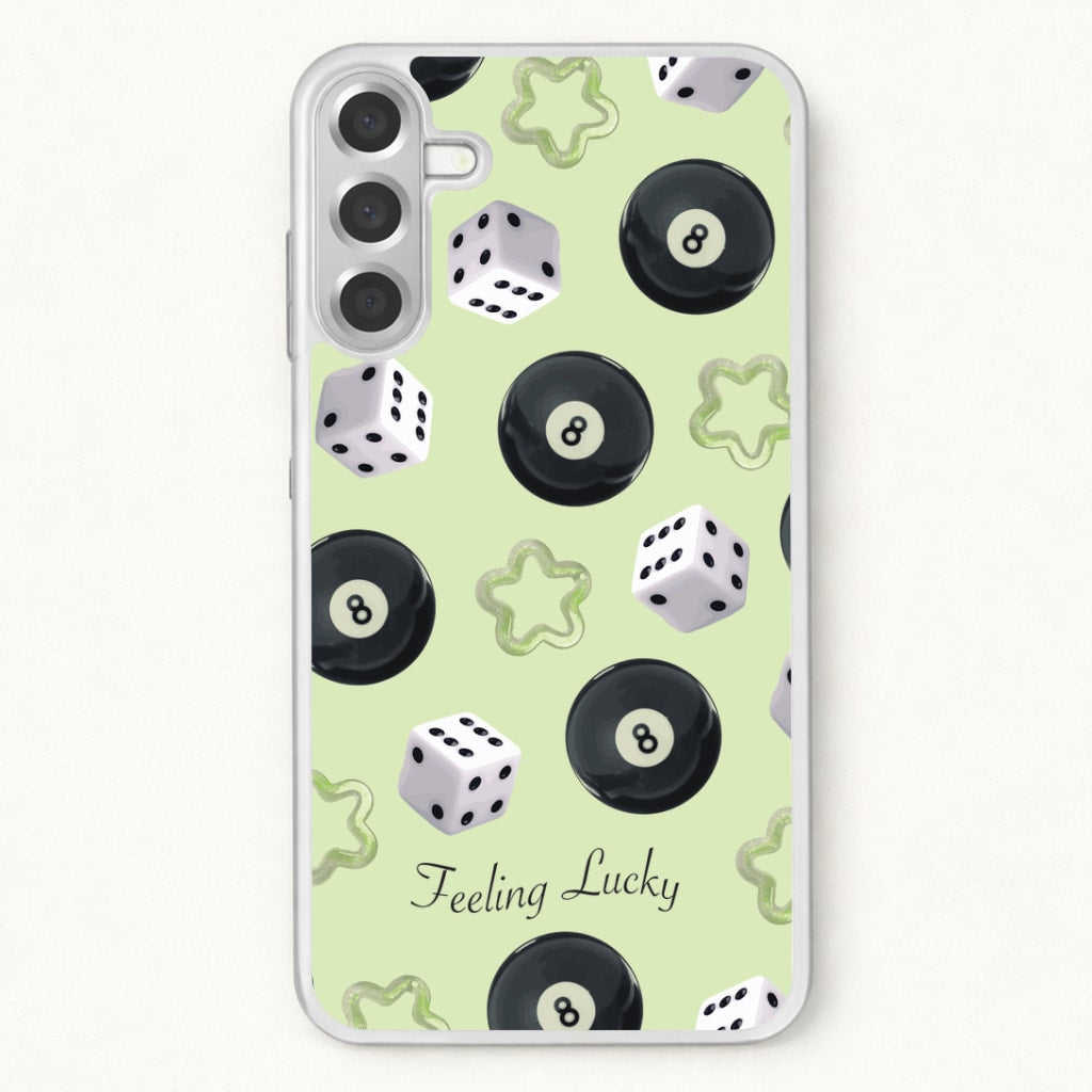 Feeling Lucky Assortment Pattern Phone Case for Galaxy A17