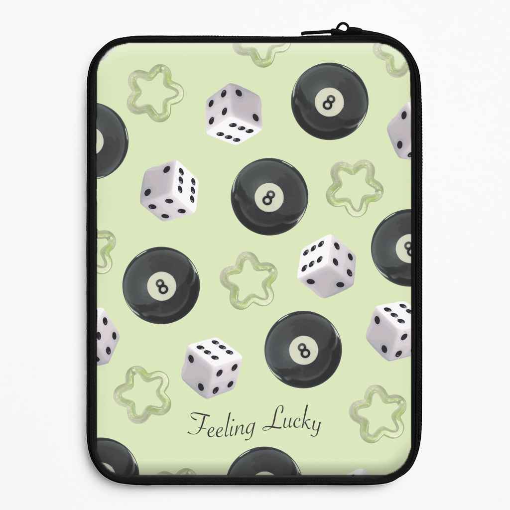 Feeling Lucky Assortment Pattern Laptop Sleeve
