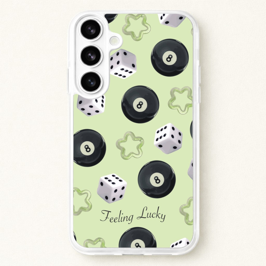 Feeling Lucky Assortment Pattern Phone Case for Galaxy S26