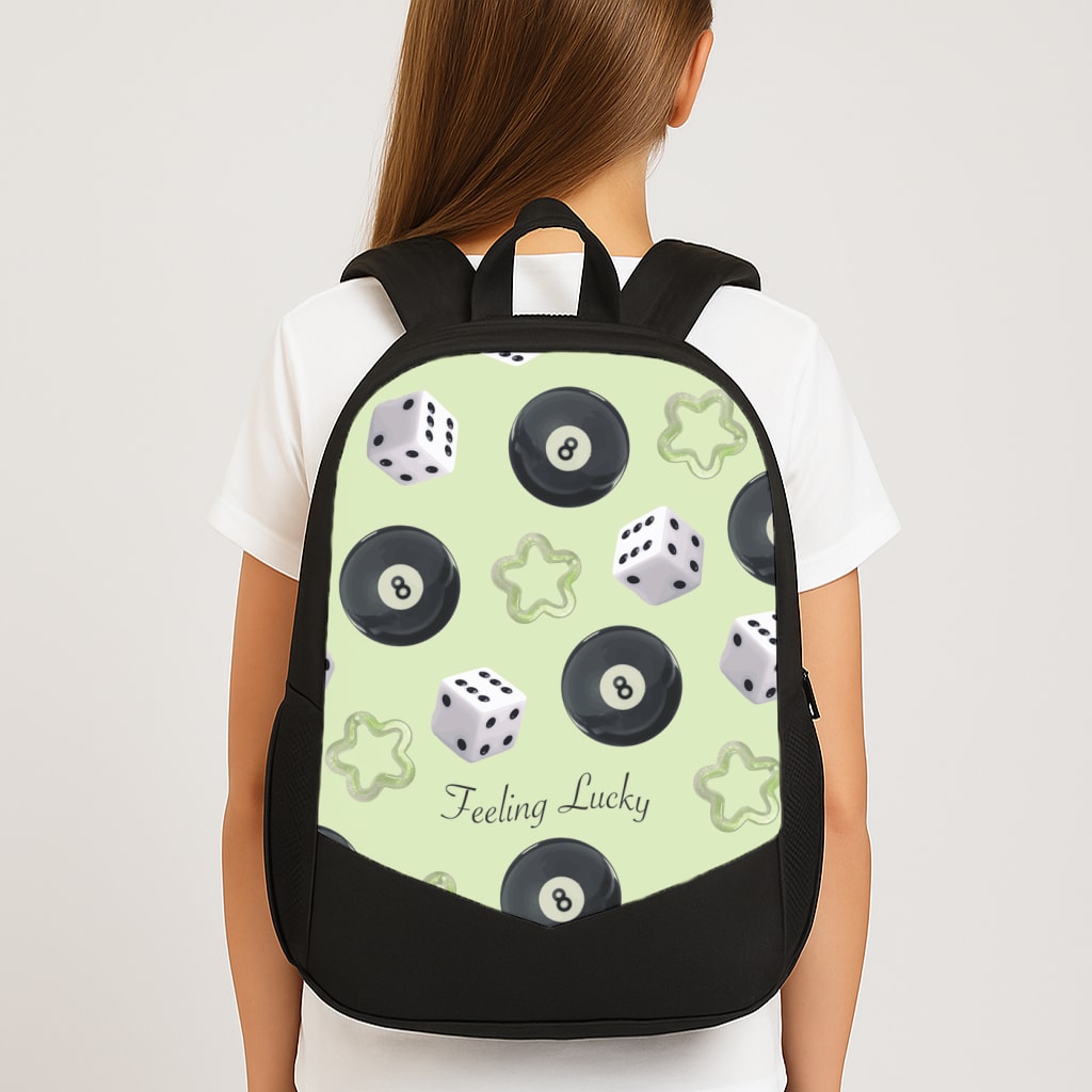 Feeling Lucky Assortment Pattern Backpack