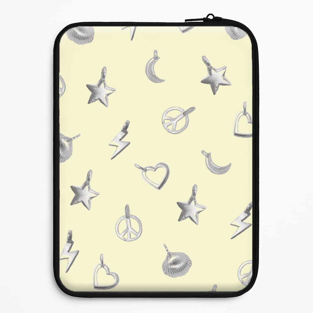 Bracelet Charms Pattern Laptop Sleeve