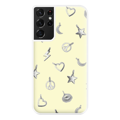 Bracelet Charms Pattern Phone Case for Galaxy S21 Ultra