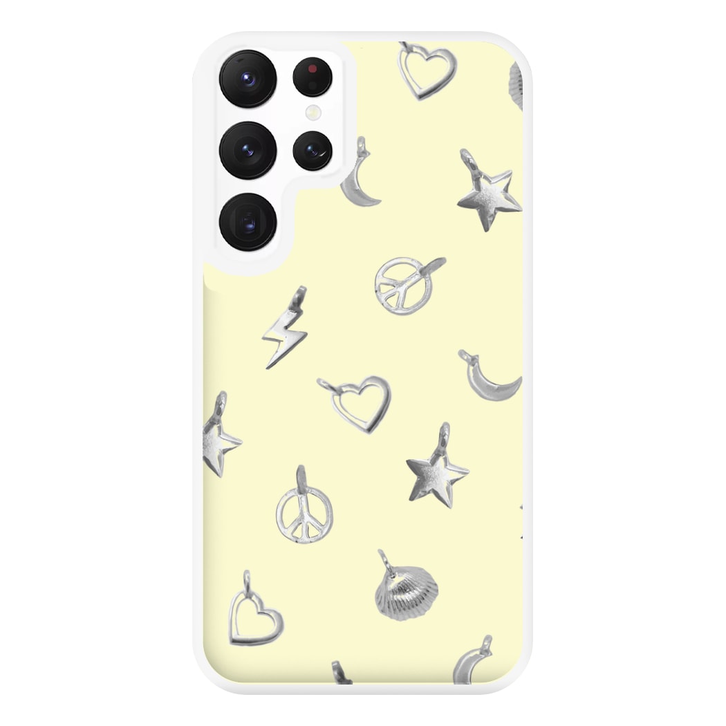 Bracelet Charms Pattern Phone Case for Galaxy S22 Ultra