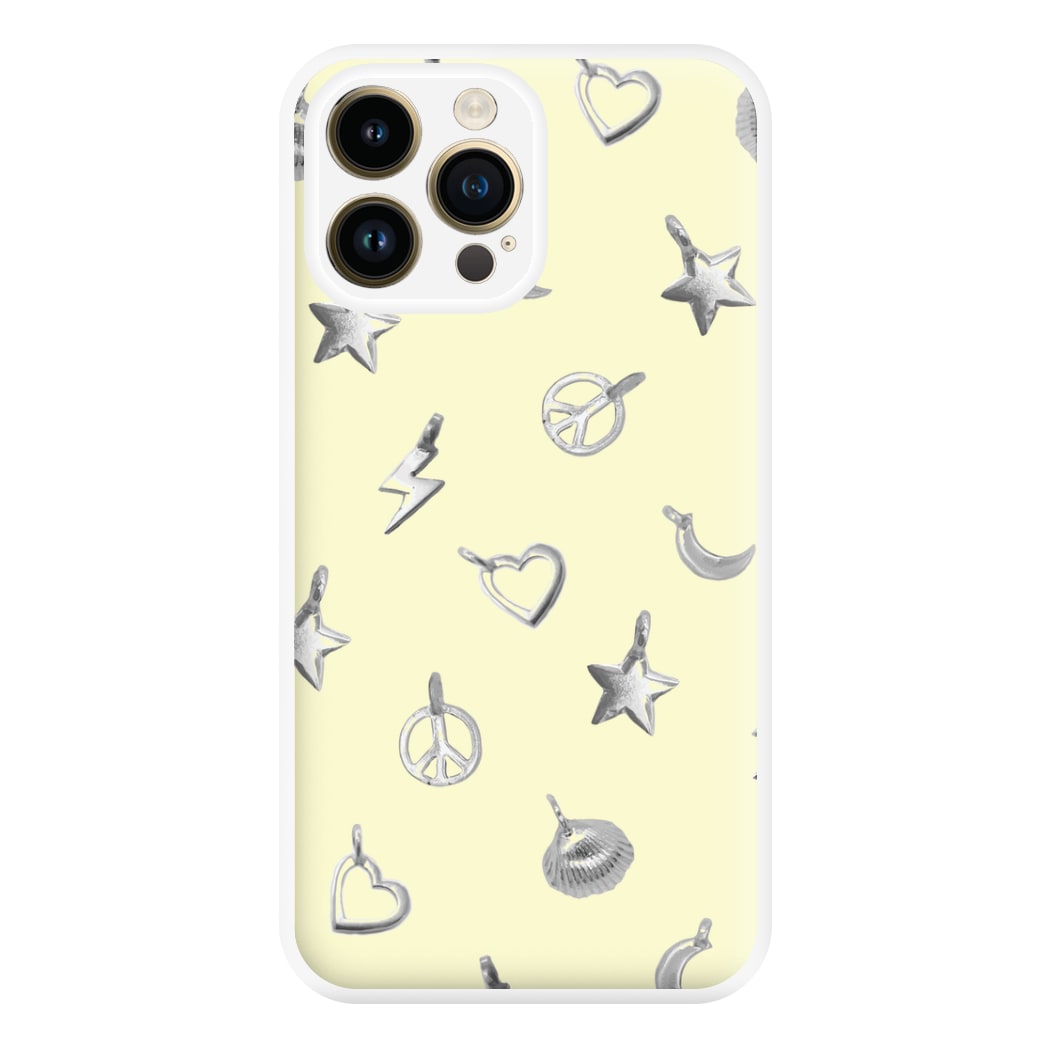 Bracelet Charms Pattern Phone Case for iPhone 14 Pro Max