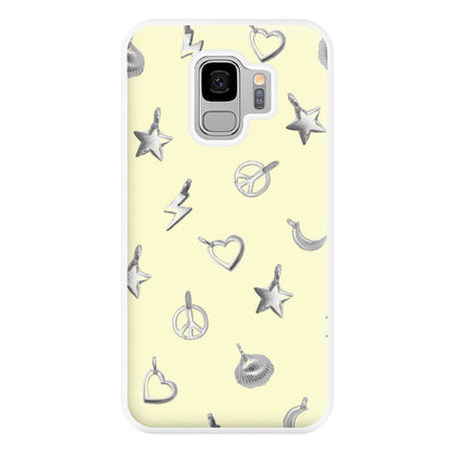Bracelet Charms Pattern Phone Case for Galaxy S9 Plus