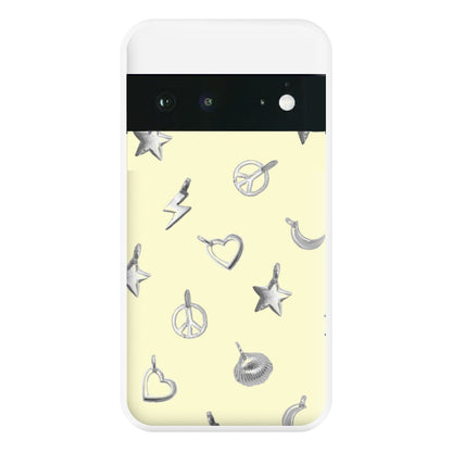 Bracelet Charms Pattern Phone Case for Google Pixel 6a