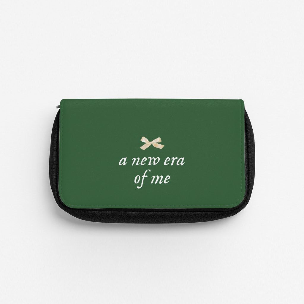 Coquette A New Era Of Me Green Pencil Case