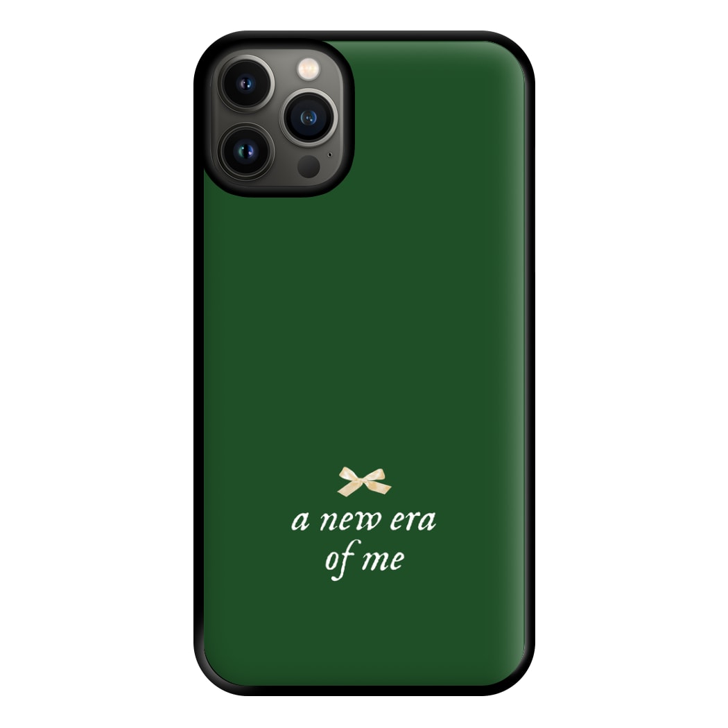 Coquette A New Era Of Me Green Phone Case for iPhone 13