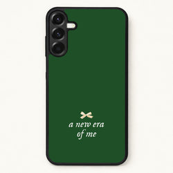 Coquette A New Era Of Me Green Phone Case for Galaxy A37