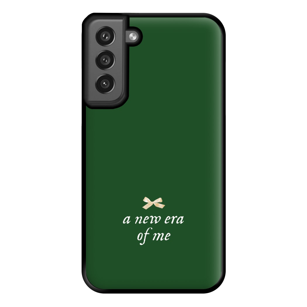 Coquette A New Era Of Me Green Phone Case for Galaxy S21FE