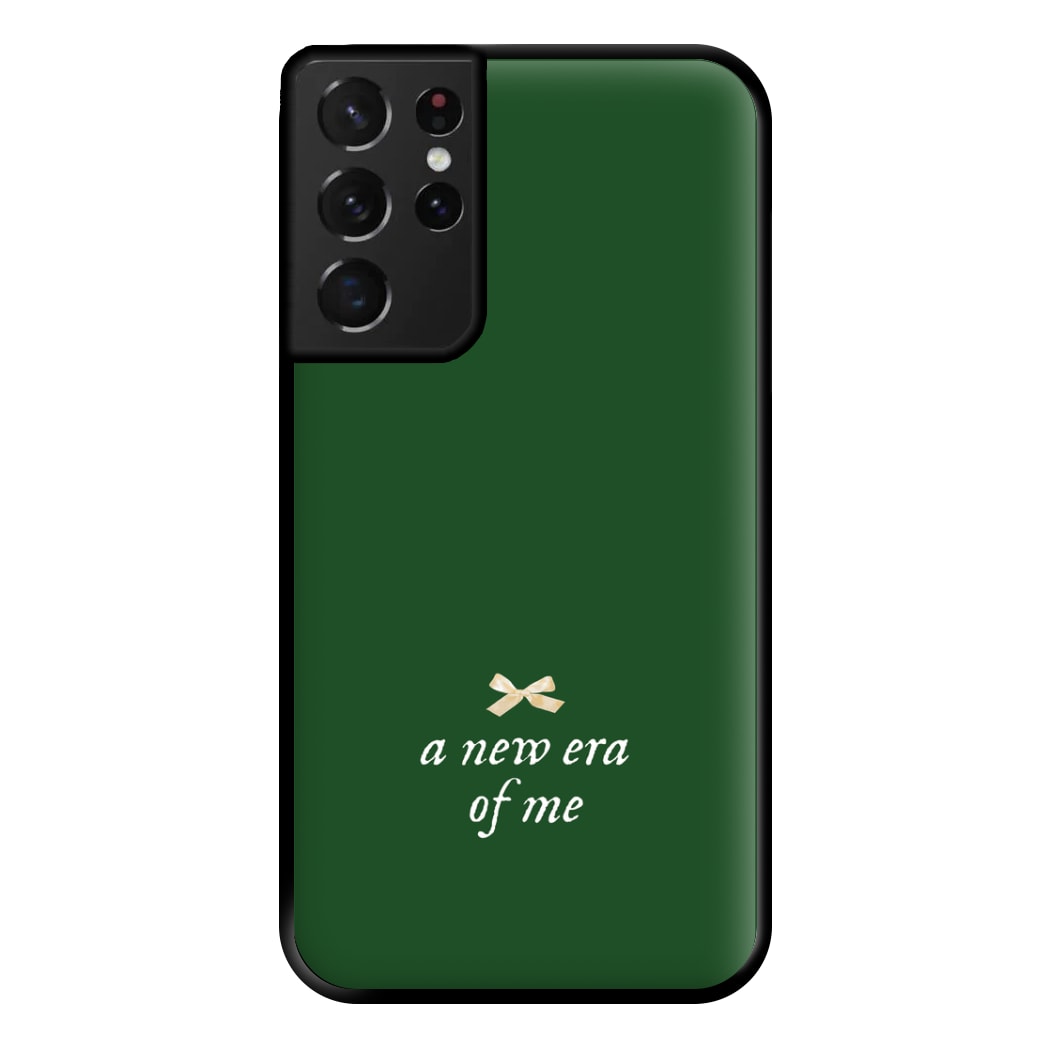 Coquette A New Era Of Me Green Phone Case for Galaxy S21 Ultra