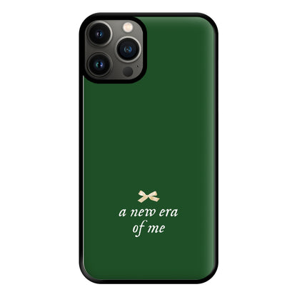 Coquette A New Era Of Me Green Phone Case for iPhone 13 Pro Max