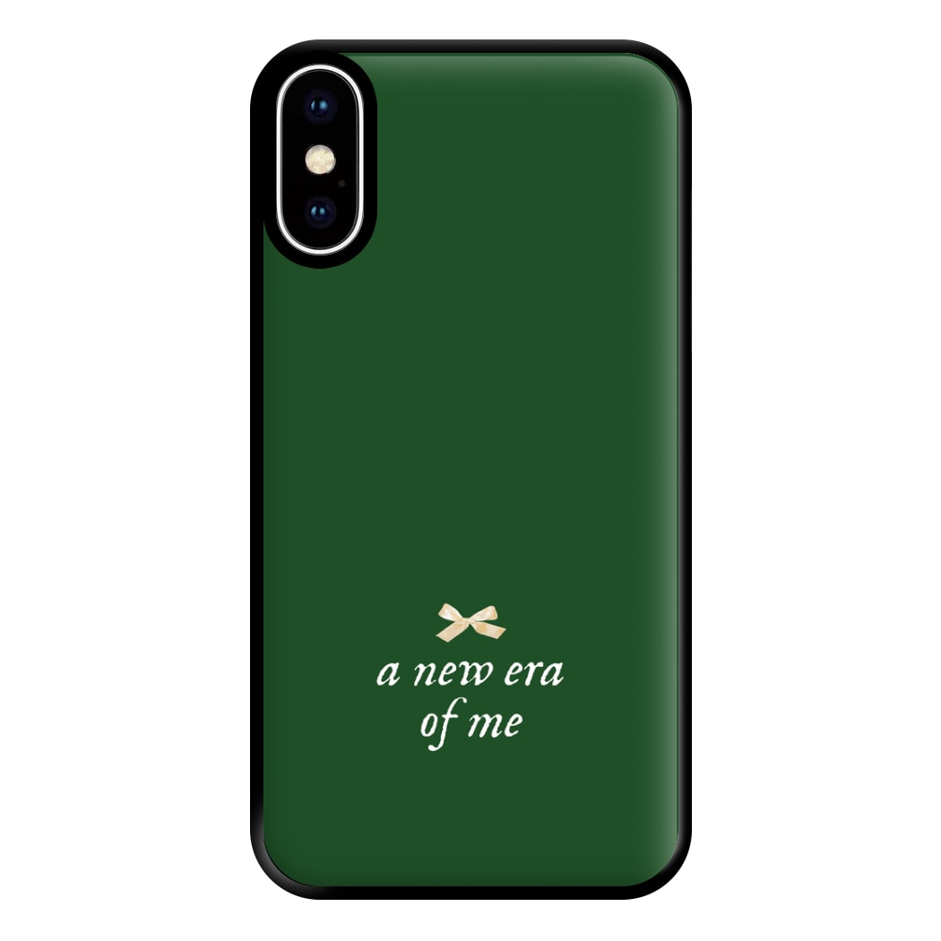 Coquette A New Era Of Me Green Phone Case for iPhone XS Max