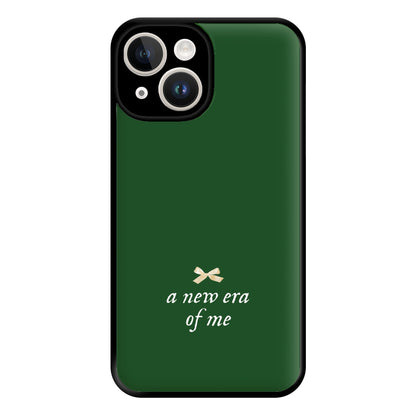 Coquette A New Era Of Me Green Phone Case for iPhone 14