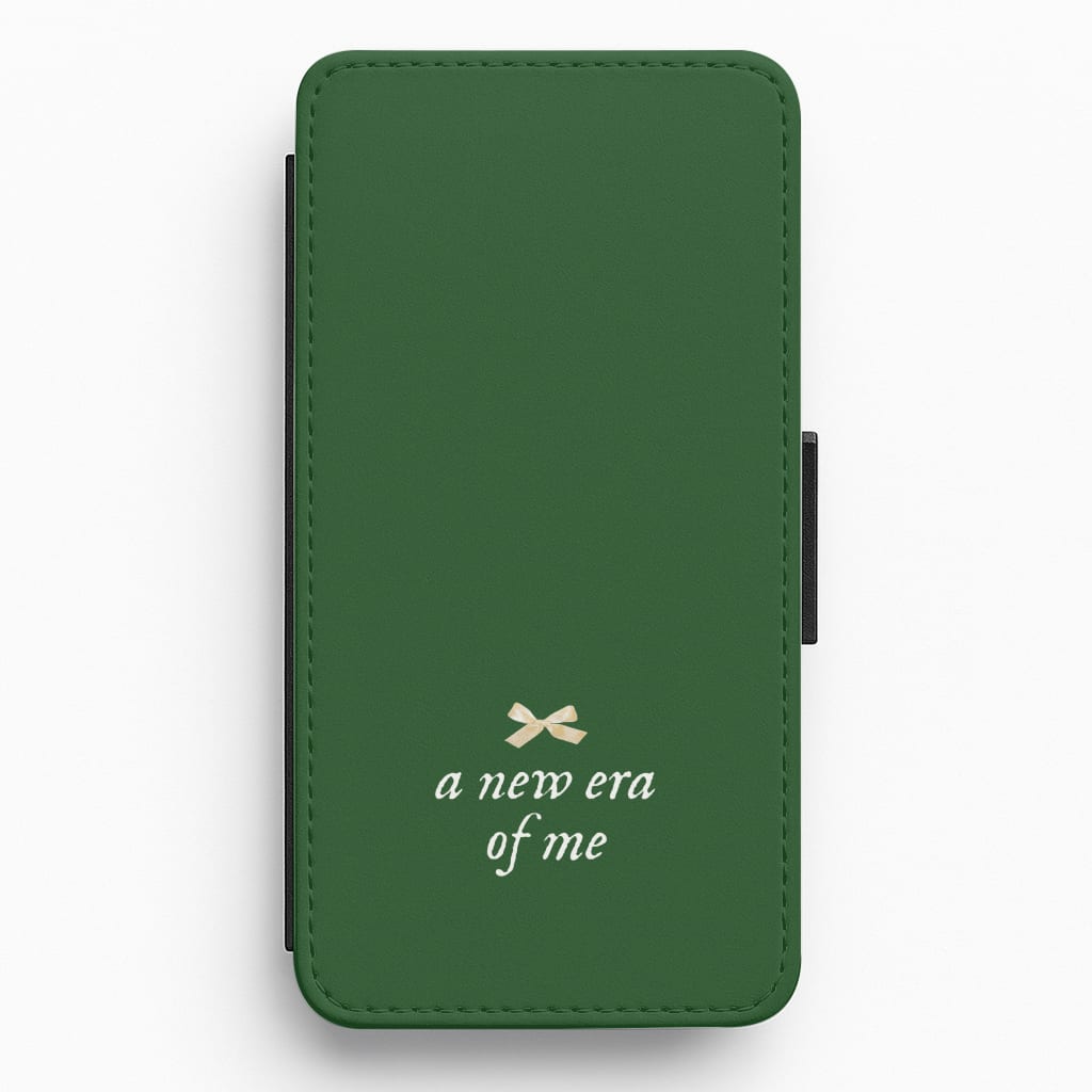 Coquette A New Era Of Me Green Flip / Wallet Phone Case
