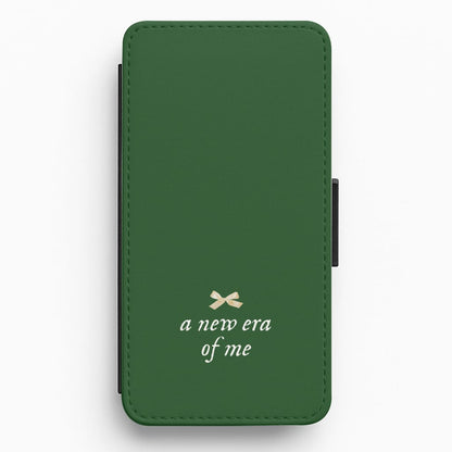 Coquette A New Era Of Me Green Flip / Wallet Phone Case