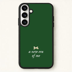 Coquette A New Era Of Me Green Phone Case for Galaxy S26
