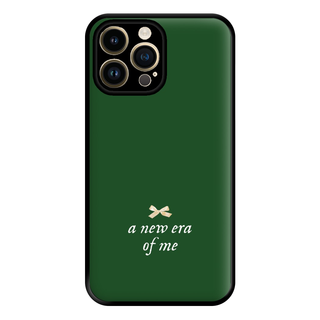 Coquette A New Era Of Me Green Phone Case for iPhone 14 Pro Max