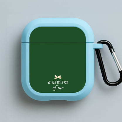 Coquette A New Era Of Me Green Blue AirPods Case