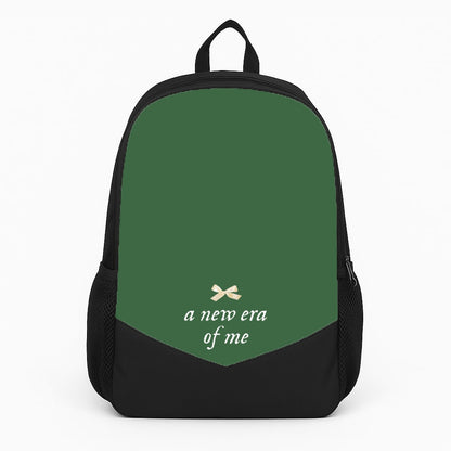 Coquette A New Era Of Me Green Large Backpack