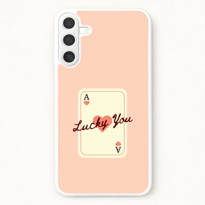 Lucky You Card Phone Case for Galaxy A17