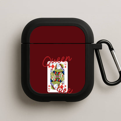 Queen Bee Playing Card AirPods Case