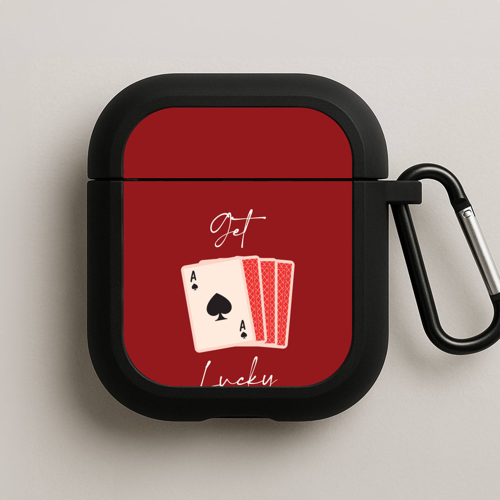Get Lucky Set Of Cards AirPods Case