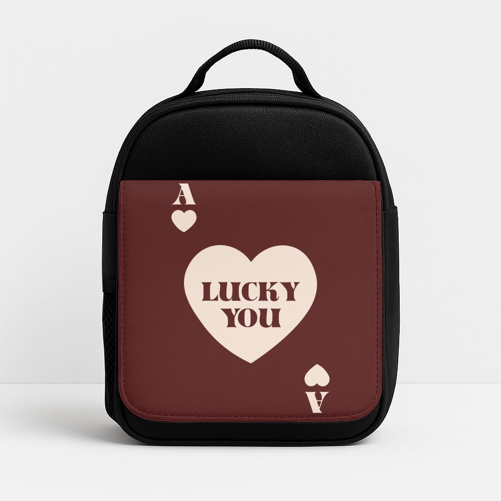 Ace Of Hearts Lucky You Lunchbox