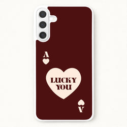 Ace Of Hearts Lucky You Phone Case for Galaxy A37