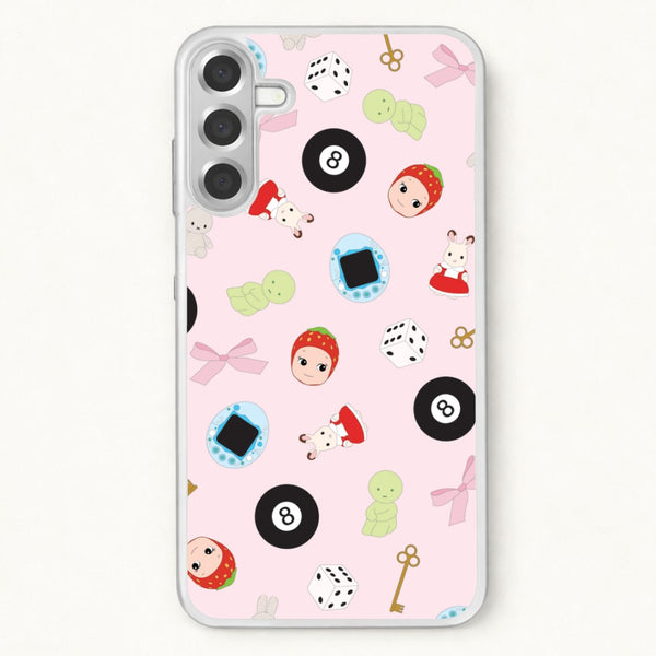 Trinkets Pattern Phone Case for Galaxy A57
