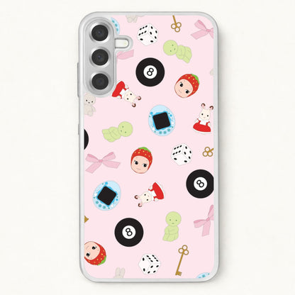 Trinkets Pattern Phone Case for Galaxy A17