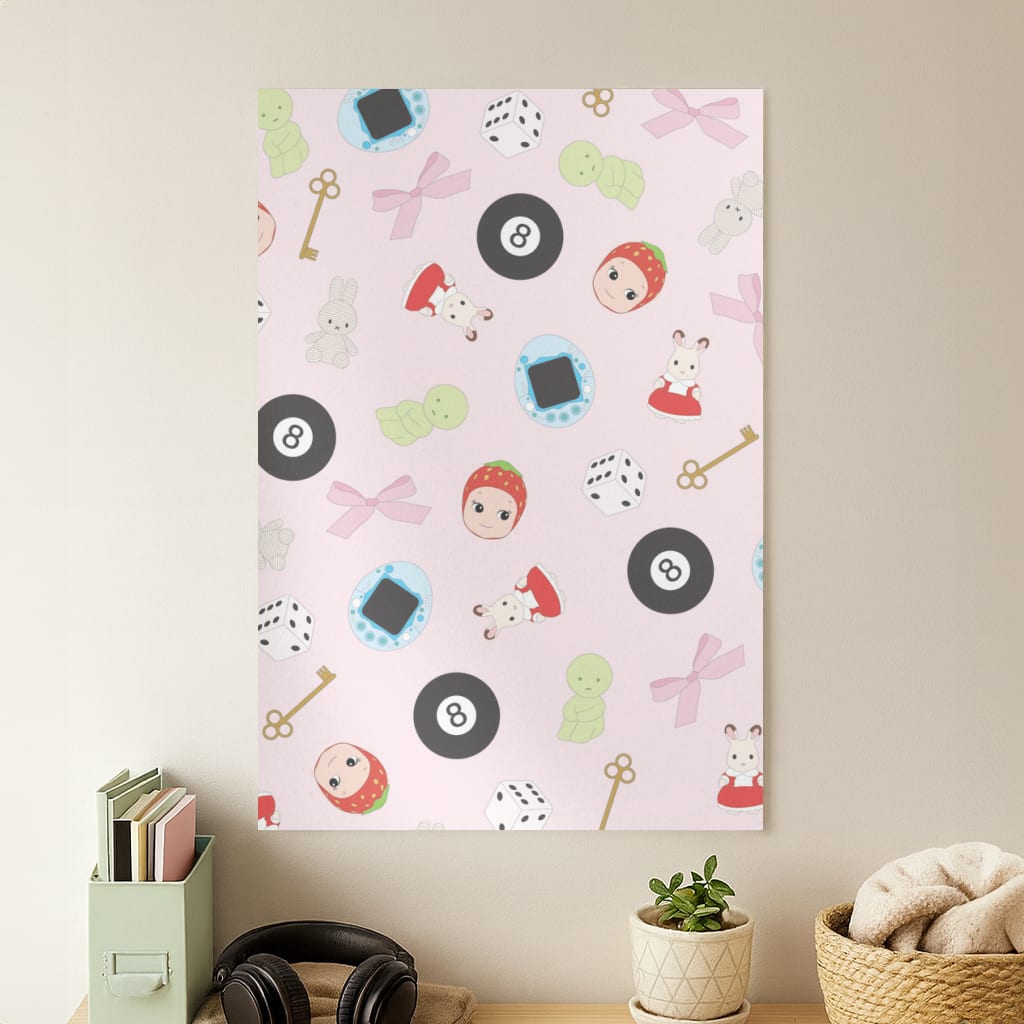Trinkets Pattern Poster