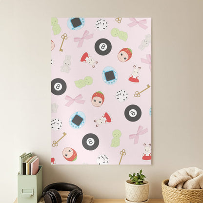 Trinkets Pattern Poster