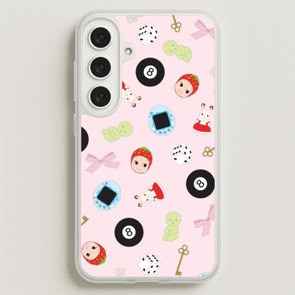 Trinkets Pattern Phone Case for Galaxy S25FE