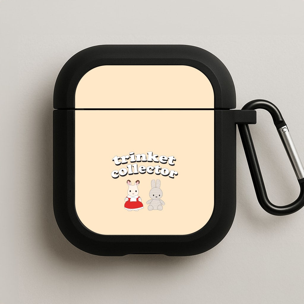 Trinket Collector Biege AirPods Case
