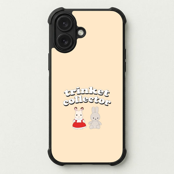 Trinket Collector Biege Phone Case — Bumper case