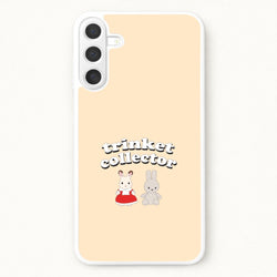 Trinket Collector Biege Phone Case for Galaxy A57