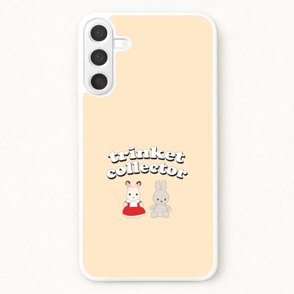 Trinket Collector Biege Phone Case for Galaxy A57